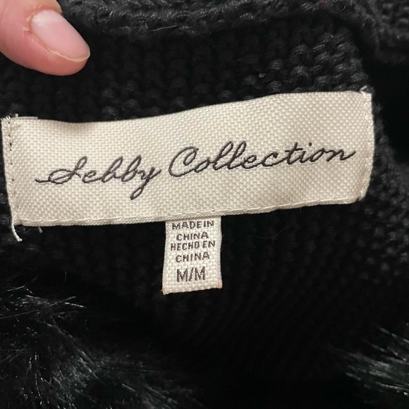 Sebby Collection Fluffy Vest - Picture 3 of 4